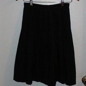 Women's Chad Stevens Black Pleated Skirt